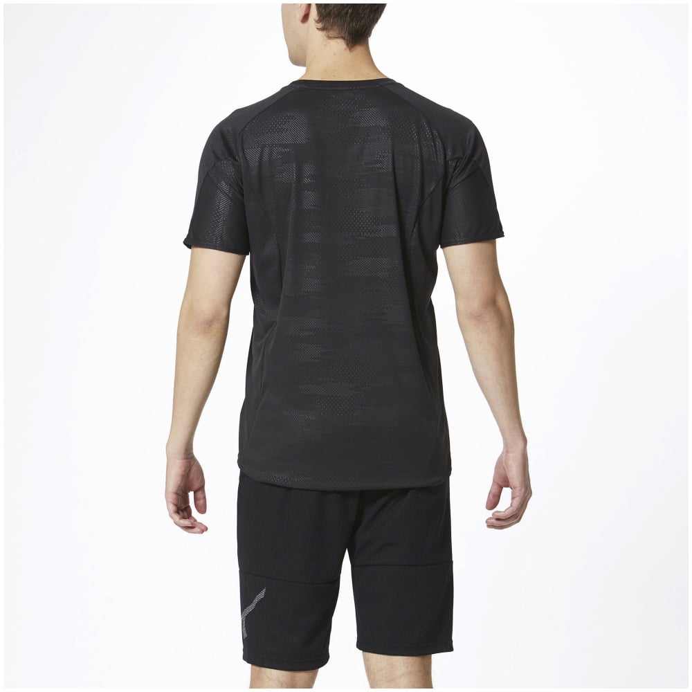 SOLAR CUT TEE MEN Black